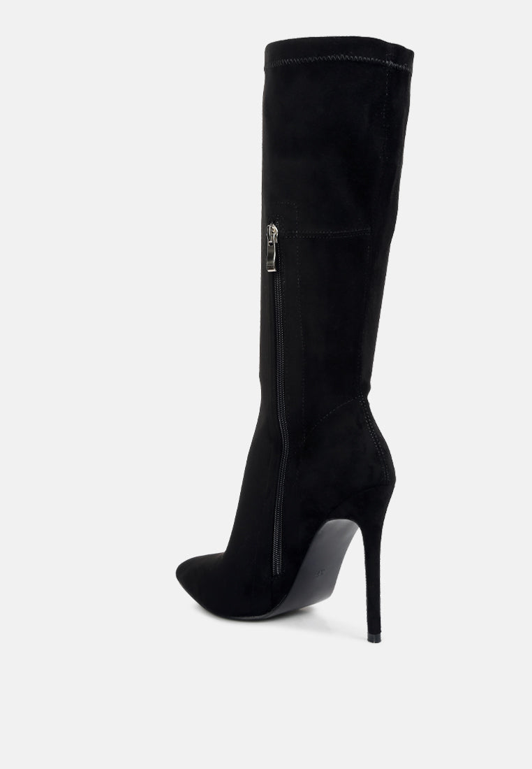 Playdate High Heeled Calf Boots