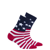 Kids Usa Flag Stars Socks