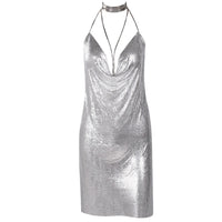 Chainmaille Party Dress in Gold or Silver