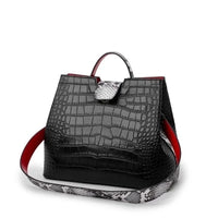 High Quality Sexy Boa Pattern Embossed Leather Lady Shoulder Crossbody Handbags Designer Women Messenger Totes Bag New