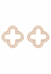 Open Clover Earrings