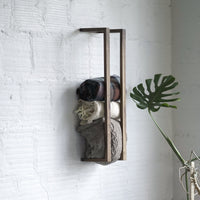 Wood Blanket or Towel Wall Rack