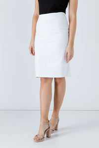 White Pencil Skirt