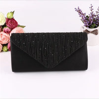 Evening Shoulder Bag / Clutch Envelope Handbag (Multiple Colors)