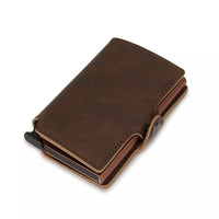 RFID Business Credit Card Holder Wallet & Coin Purse