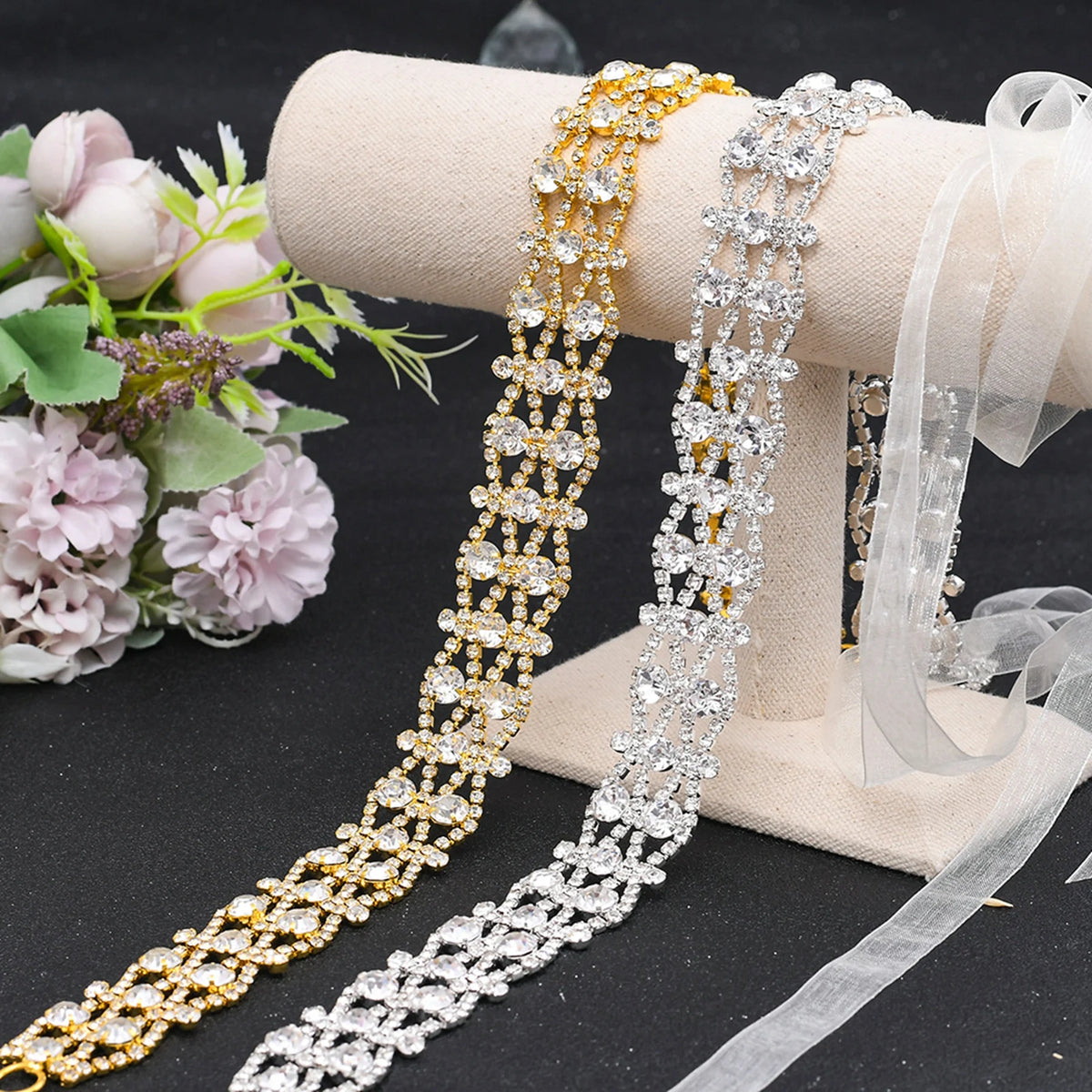 Sparkle Chain Belt Sash