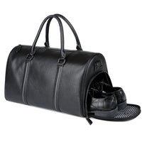 Gym Travel Weekender Sports Luggage Tote w/ Shoe Compartment