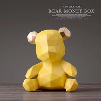 Teddy Bear Money Bank (multiple colors)