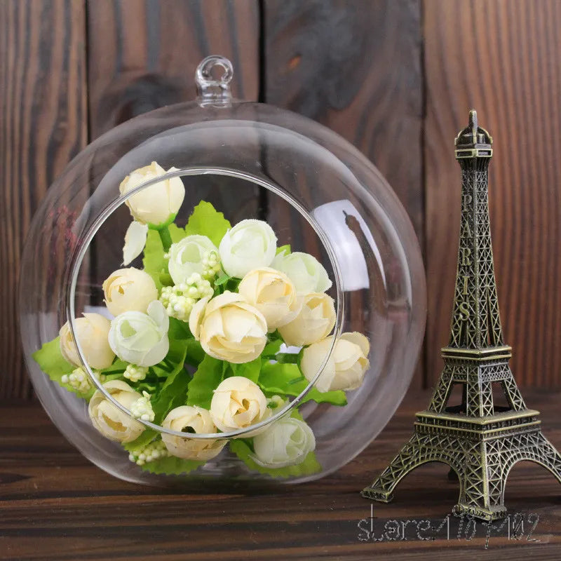 12pcs Hanging Glass Terrarium Globe Air Garden