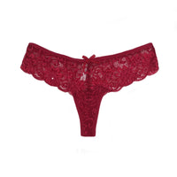 Lace Low Waist Briefs Panty Underwear Lingerie