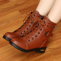 Studded Waterproof Non-Slip Motorcycle Boots