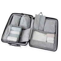 7 in 1 Travel Organizer Compression Luggage  Packing Cubes (Multiple Colors)