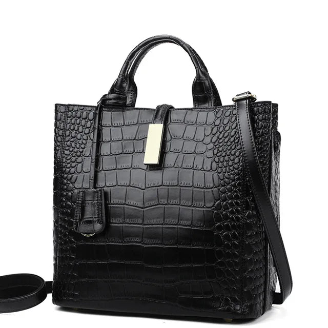 High Quality Sexy Boa Pattern Embossed Leather Lady Shoulder Crossbody Handbags Designer Women Messenger Totes Bag New