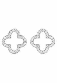 Open Clover Earrings