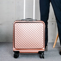 Carry On Hard Shell Suitcase w/ Spin Wheels 18" (Multiple Colors)