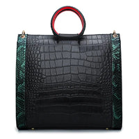 High Quality Sexy Boa Pattern Embossed Leather Lady Shoulder Crossbody Handbags Designer Women Messenger Totes Bag New