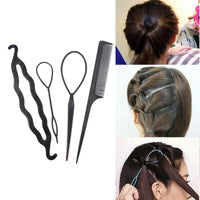 Magic Hair Styling Accessories - DIY Hair Braiding Braider, Twist, Bun Tools