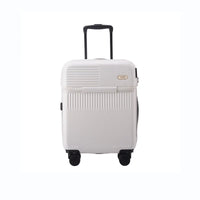 Front Opening Carry On Suitcase - 20 Inch Lightweight