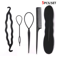 Magic Hair Styling Accessories - DIY Hair Braiding Braider, Twist, Bun Tools