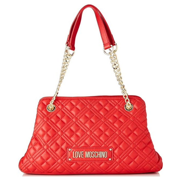 LAST ONE!!! Love Moschino - GORGIOUS Women's Bag/Purse - RED w/ GOLD CHAIN