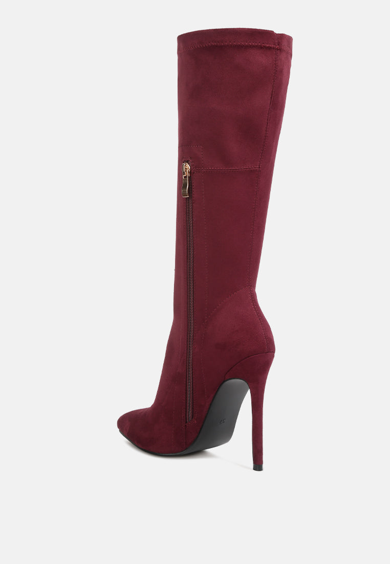 Playdate High Heeled Calf Boots