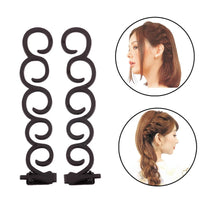 Magic Hair Styling Accessories - DIY Hair Braiding Braider, Twist, Bun Tools