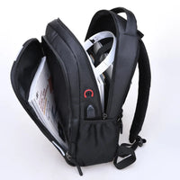 Hot Sale- Expandable Luggage Laptop Travel Backpack w/ USB Charger