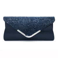 Glitter & Shimmer Envelope Evening Clutch Handbag