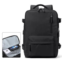 Schoolbag Travel Backpack Multifunction Laptop Waterproof USB Charge