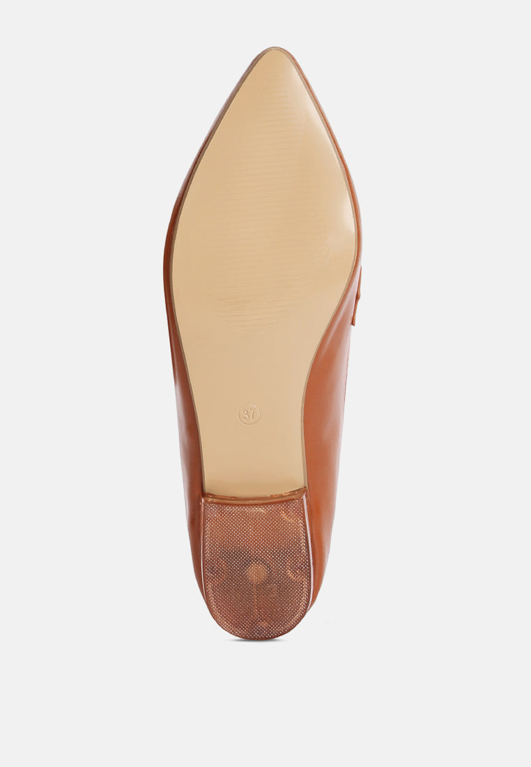 Peretti Flat Formal Loafers