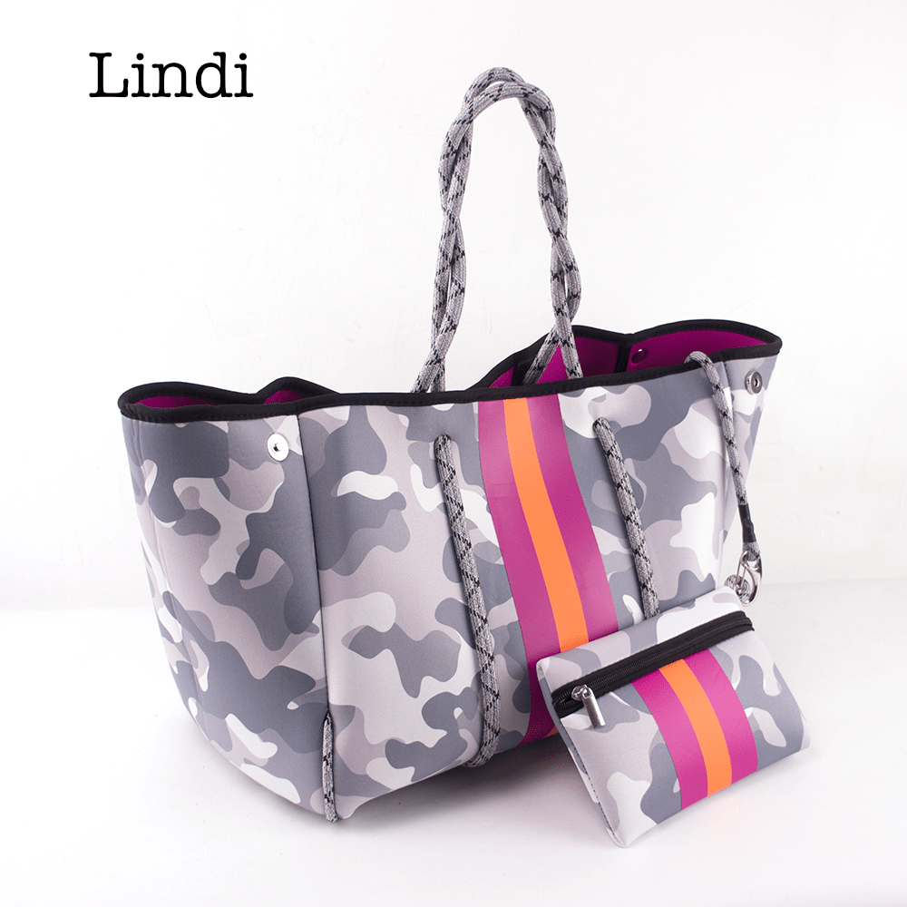 Neoprene Tote (Multiple Color Options)