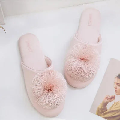 Single Poof House Slippers