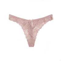 Delicate Lace Low Waist Panties Thong Lingerie