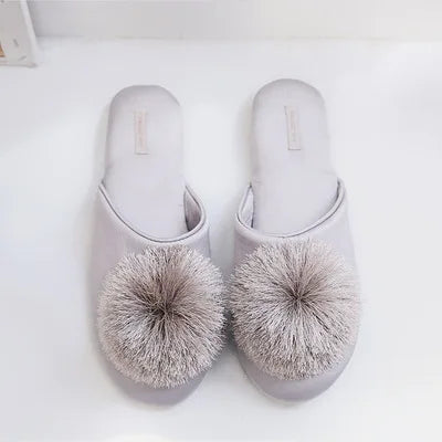 Single Poof House Slippers