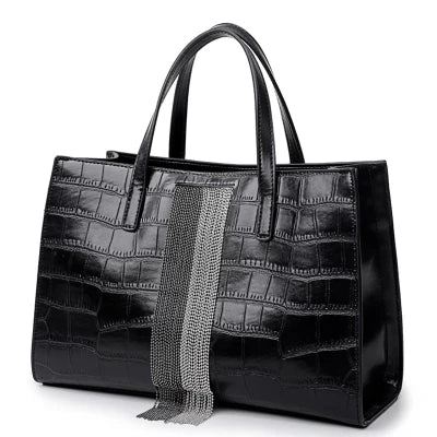 High Quality Sexy Boa Pattern Embossed Leather Lady Shoulder Crossbody Handbags Designer Women Messenger Totes Bag New