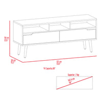 TV Stand For TV´S Up 52" - Dark Walnut