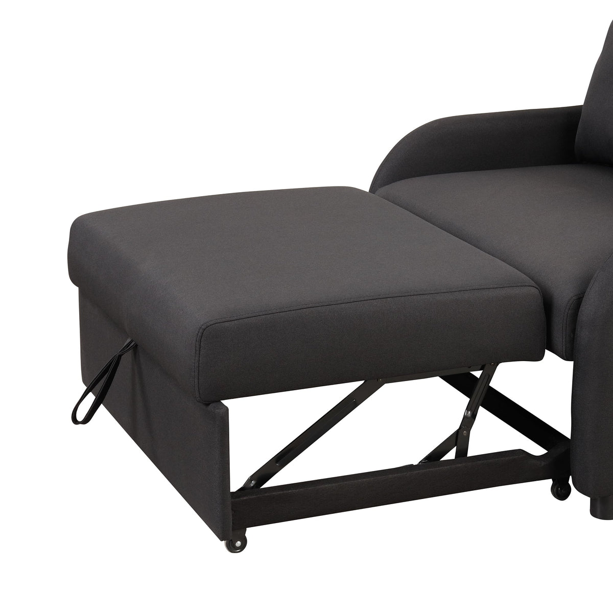 Pull Out Sofa Sleeper 3 in 1 With 2 Wing Table and USB Charge