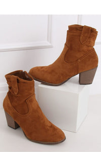 Cowboy Ankle Heel Boots