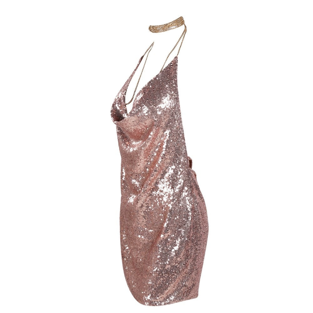 Lay It On Me - Sequined Party Dress