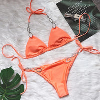 Diamond Two Pieces Bikini Set