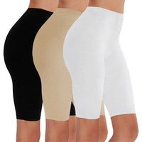 Viscose Spandex Bike Shorts - 2pcs/3pcs Pack Eco-Friendly, Very Soft Comfortable