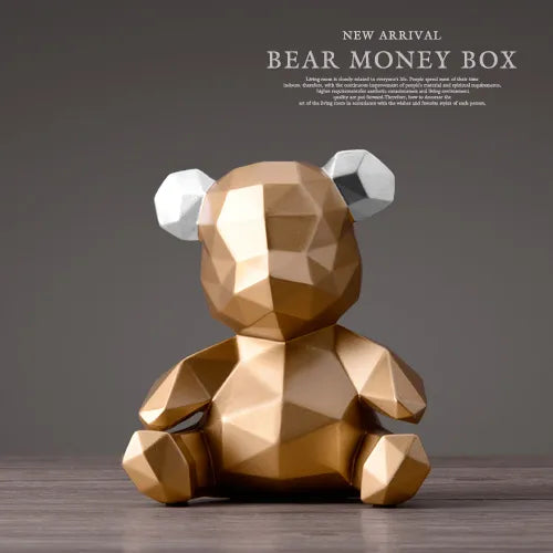 Teddy Bear Money Bank (multiple colors)