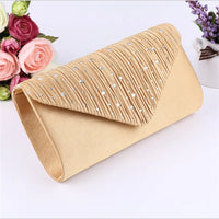 Evening Shoulder Bag / Clutch Envelope Handbag (Multiple Colors)