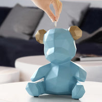 Teddy Bear Money Bank (multiple colors)