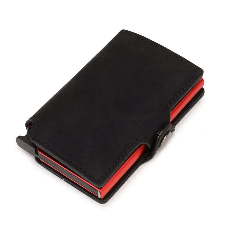 RFID Business Credit Card Holder Wallet & Coin Purse