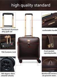 16 18 20 22 20 IN Carry on Luggage and Laptop Bag Travel Set Luggage With Spinner Wheels Lightweight