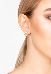 Open Clover Earrings