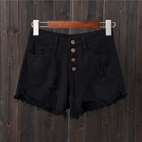 New Arrival Casual Summer Denim Women Shorts High Waist + Plus Sizes available