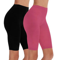 Viscose Spandex Bike Shorts - 2pcs/3pcs Pack Eco-Friendly, Very Soft Comfortable