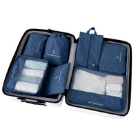 7 in 1 Travel Organizer Compression Luggage  Packing Cubes (Multiple Colors)